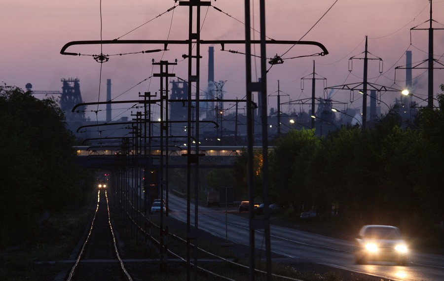 Сергей Курылев_Магнитогорск_ утро рабочего города1