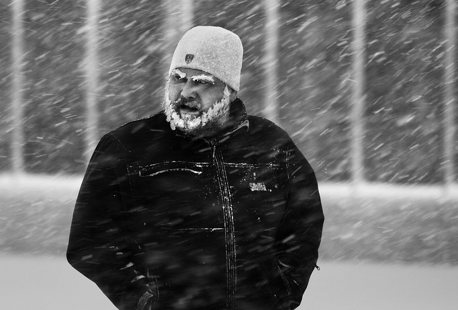 Из серии "Битва со стихией". Глеб Лунин