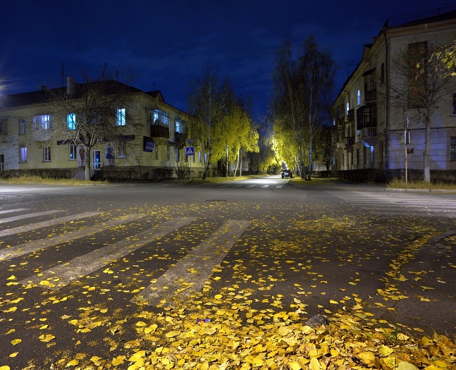 Осень на улице Чапаева